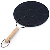 Lankater Fuegos Cocina de Gas de Calor Difusor Pan con Mango de Madera Domésticos de Cocina Utensilios Pad